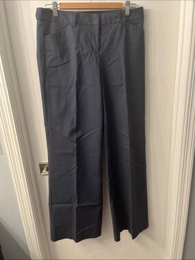 Express Women's Wide-Leg Trousers in Slate Blue